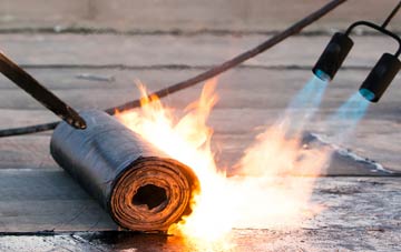 Upper Stanton Drew asphalt flat roofing repairs